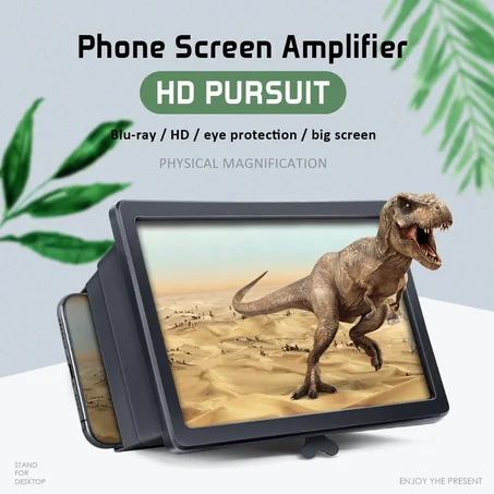 Loupe d'écran 3D Téléphone extenseur agrandir écran rétractable