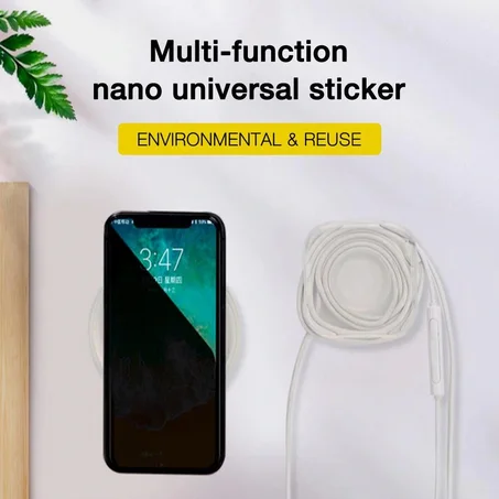 Autocollant Magique Nano Réutilisable Support de téléphone