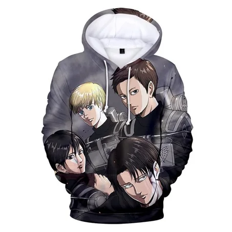 attack on titan hoodie | ملابس انمي هجوم العمالقة