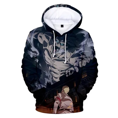 attack on titan hoodie | ملابس انمي هجوم العمالقة