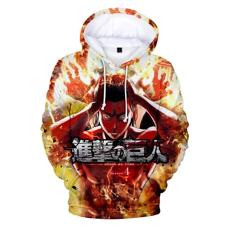 attack on titan hoodie | ملابس انمي هجوم العمالقة