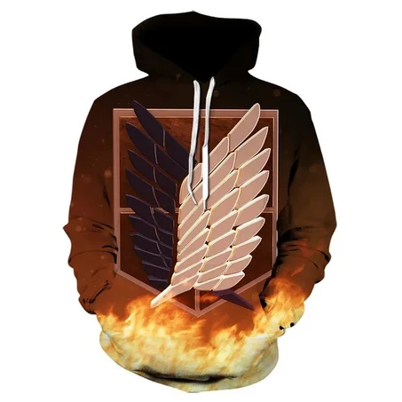 attack on titan hoodie