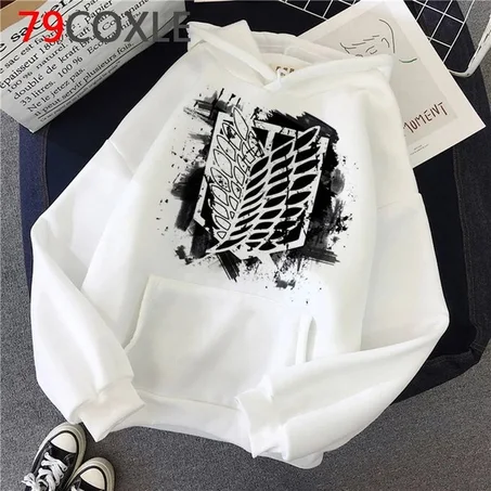 attack on titan hoodie | ملابس فيلق الاستطلاع