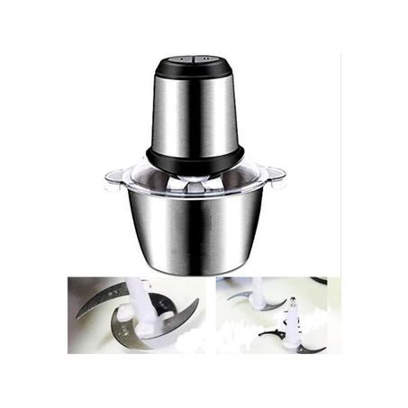 مفرمة كهربائية - خلاط احترافي 2 لتر -اينوكس ألمانيا - 3 شفرات اضافية