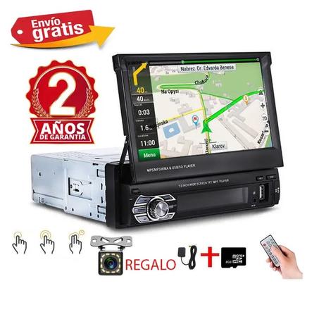 RADIO PANTALLA 1 DIN EXTRAÍBLE CON GPS