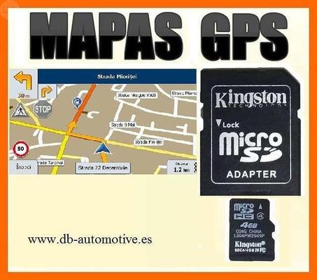 Tarjeta SD con mapas WINCE