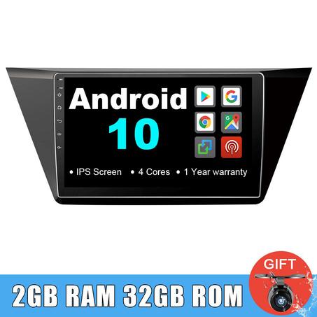 Radio pantalla Android 10 para VW Touran 2016