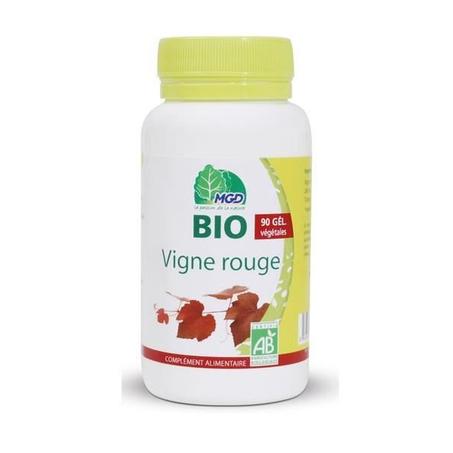 VIGNE ROUGE BIO - 90 GÉLULES - MGD Nature
