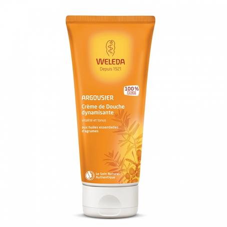 WELEDA CRÈME DE DOUCHE DYNAMISANTE À L'ARGOUSIER BIO 200ML