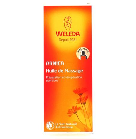 WELEDA ARNICA  HUILE DE MASSAGE FLACON POMPE 100ML