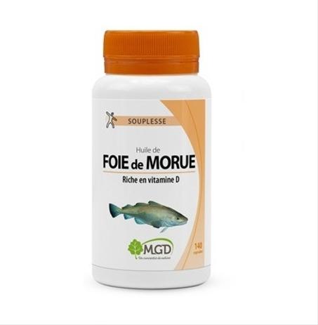 MGD HUILE DE FOIE DE MOURUE BOITE 140 CAPSULES