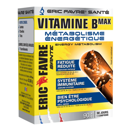 ERIC FAVRE VITAMINES B MAX 90 COMPRIMÉS
