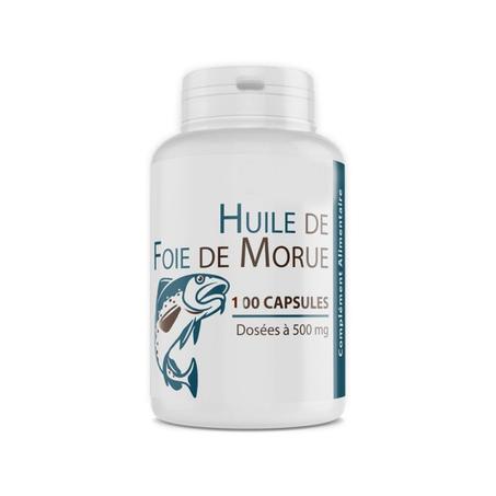 Huile De Foie De Morue 500 Mg 100 Caps GPH