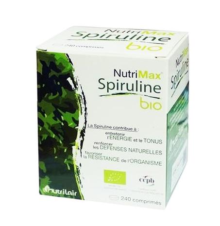 SPIRULINE BIO NUTRIMAX 240 comprimés