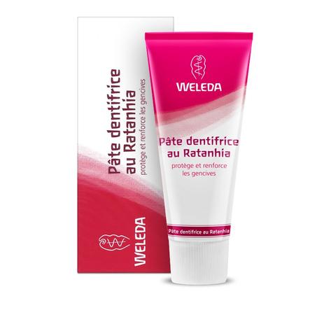 WELEDA PÂTE DENTIFRICE AU RATANHIA BIO 75ML