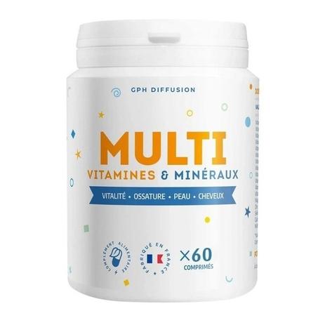 Multivitamines Et Minéraux 60 Comprimes GPH