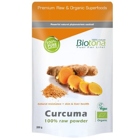 Biotona Curcuma raw powder - 200g