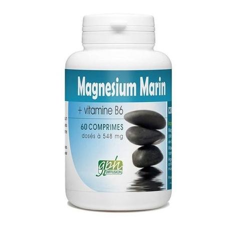 gph diffusion MAGNÉSIUM MARIN + Vitamine B6 548MG 60 COMPRIMÉS