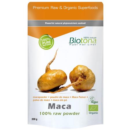 Biotona MACA 100% raw powder — 200 g