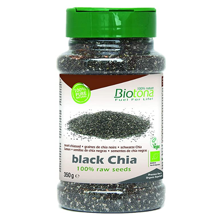 Biotona Graines de Chia noir Bio 350g