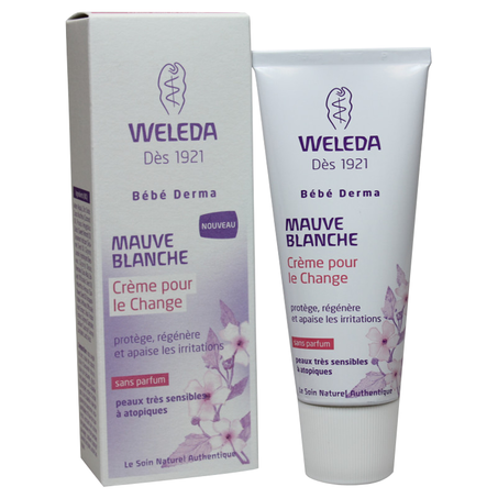 WELEDA CRÈME POUR LE CHANGE À LA MAUVE BLANCHE 50ML
