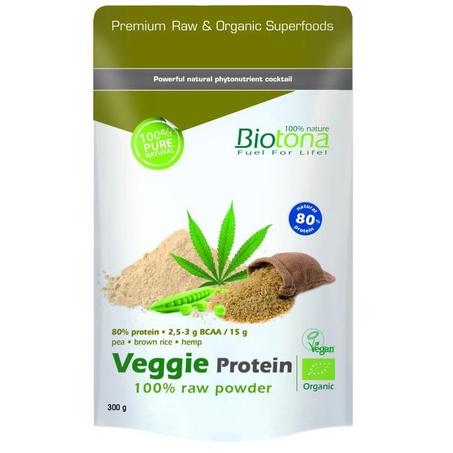 Biotona Superfood Veggie protein raw powder 300 g Bio
