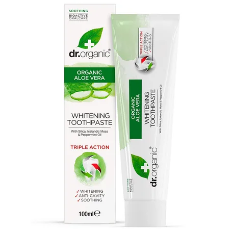 Dr. Organic Dentifrice à l’Aloe Vera 100ml