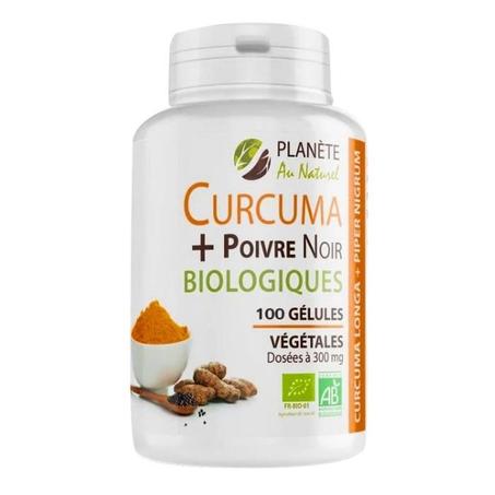 GPH Diffusion Curcuma et Poivre Noir Bio - 300 mg - 100 gélules végétales