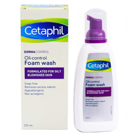 Cetaphil dermacontrol oil control foam wash 235 ml