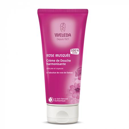 WELEDA CRÈME DE DOUCHE À LA ROSE BIO 200ML