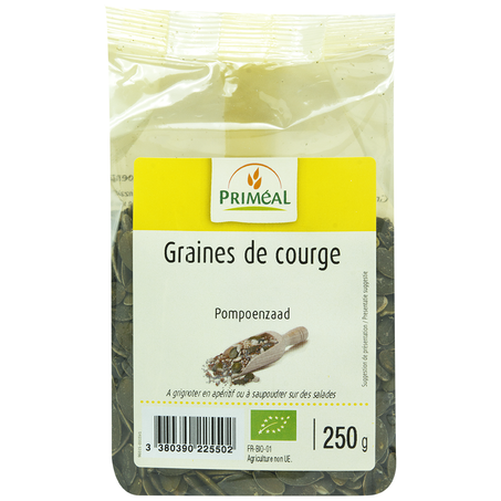 PRIMEAL GRAINE DE COURGE 250G