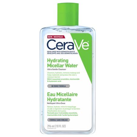 EAU MICELLAIRE DEMAQUILLANT PEAUX NORMALES A SECHES 296ML CERAVE
