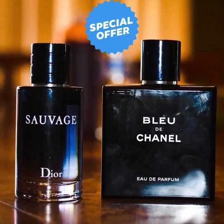 Parfums SAUVAGE & BLEU DE CHANEL 100ML