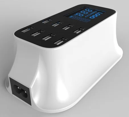 Smart 8-Port USB Charger - Charge Faster and Smarter