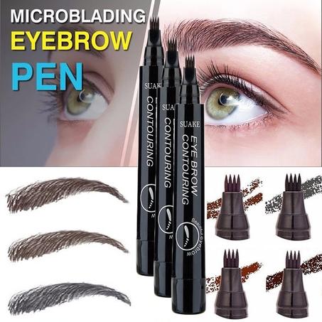 Natural Tattoo Eyebrow Pen 4 pcs