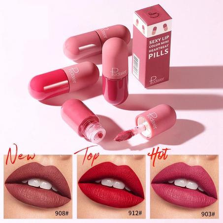 MINI CAPSULE MATTE LIP GLAZE 06pcs