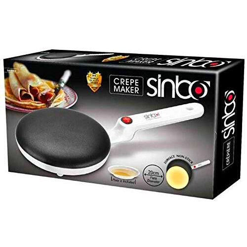 ارفع سجل الصور رسم  ماكينة صنع les crêpe الكهربائية من Sinbo لصنع الفطائر والبيتزا و الكيك