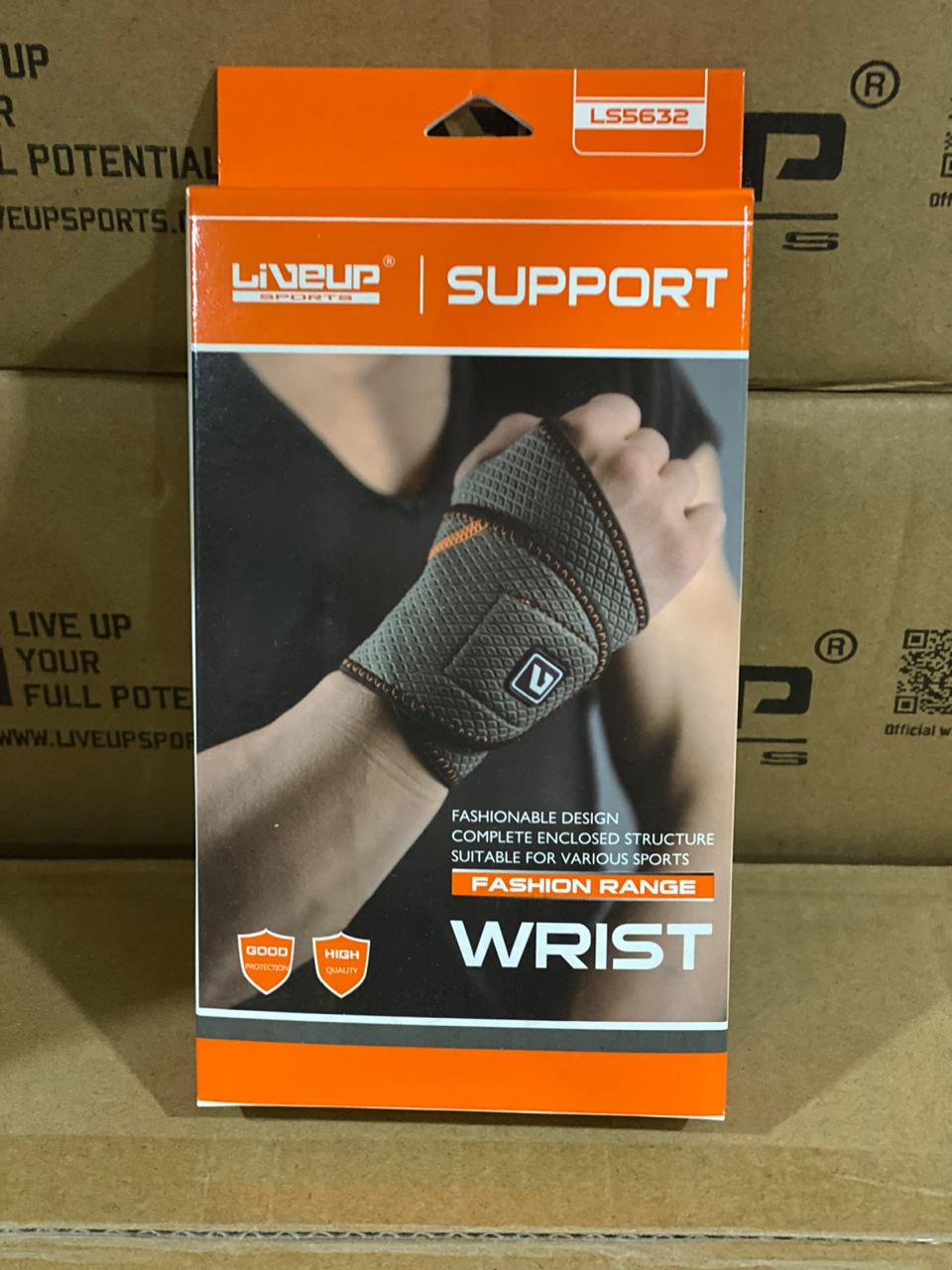 LIVEUP Sports - POIGNET DE PROTECTION UNI Wrist Support Wrap Rubber for  basketball, volleyball, weightlifting, table tennis, climbing, biking