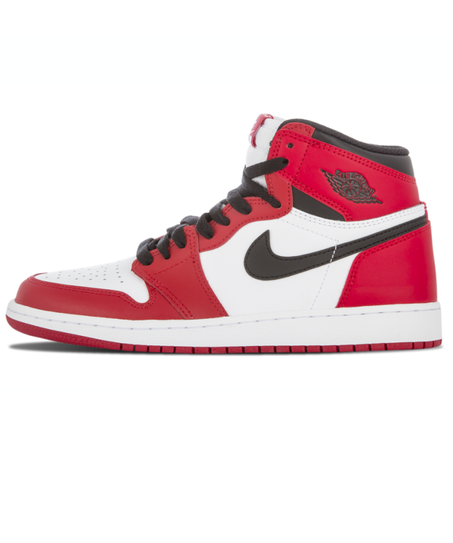 Air Jordan 1 Retro High OG BG White/Black-Varsity Red