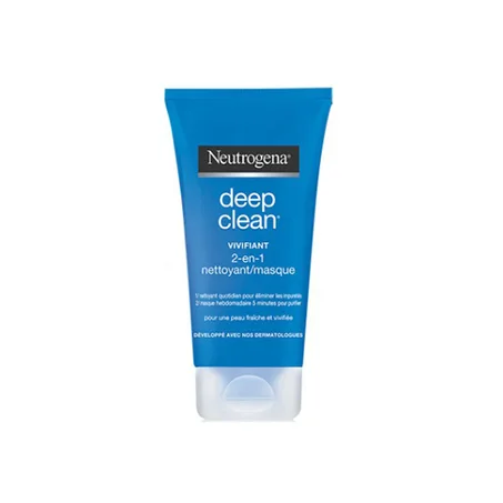 NEUTROGENA DEEP CLEAN masque nettoyant 2-en-1