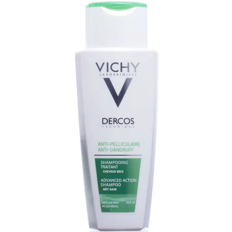 Vichy DERCOS ANTI-PELLICULAIRE Shampooing pour Cheveux secs - 200ml