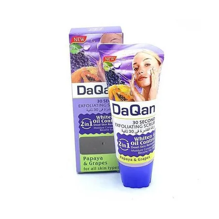 Daqan LWS > Soin De visage Gommage Exfoliant Blanchit 2 IN 1 Papaya ET Raisin