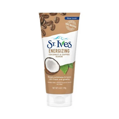 ST IVES ENERGIZING COCONUT & COFFEE FACE SCRUB 170G