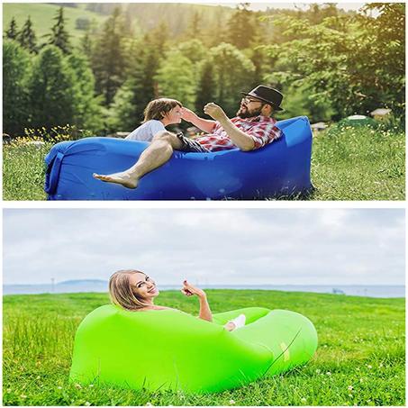 Canapé gonflable pour camping, piscine, plage, jardin