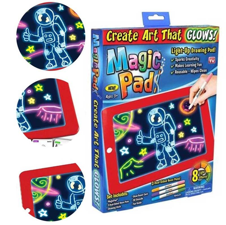 سبورة الأطفال المضيئة Magic Pad