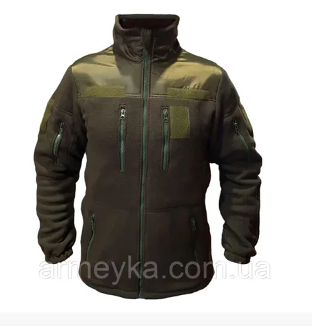 ТАКТИЧЕСКАЯ ФЛИСОВАЯ КОФТА, ОЛИВА