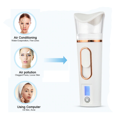 جهاز بخار للوجه صغير محمول