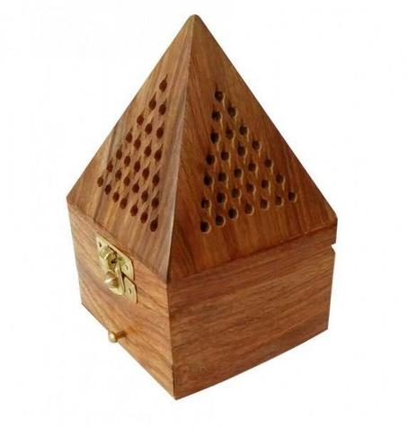 مبخرة هرمية هندية - بالفحم