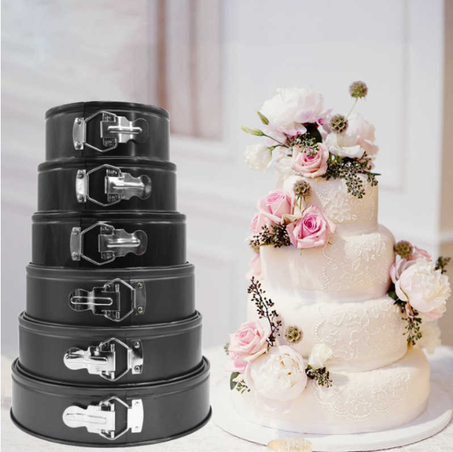 قوالب الكيك الغير اللاصقة (6 قوالب)