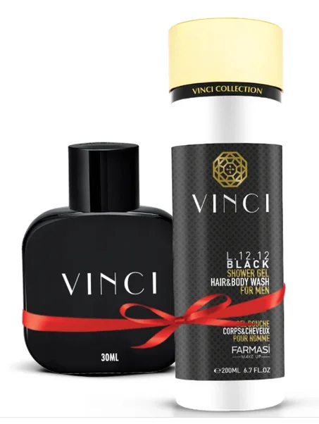 PACK BLACK DE VINCI POUR HOMME - 30 ML